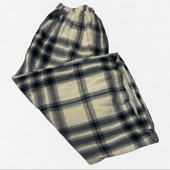 American Eagle Outfitters Striped Linen Culotte Wide Leg High Rise Pant size L - Picture 4 of 5